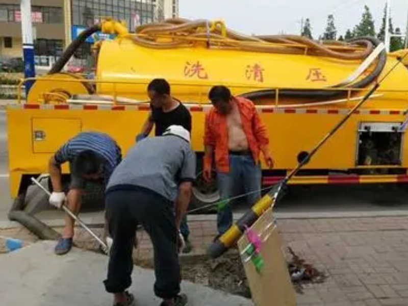 上海高压清洗污水管道 自家的清洗车清洗污水雨水管道