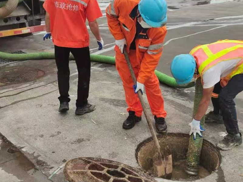 上海卢湾区疏通下水道 化粪池清底 管道清洗检测