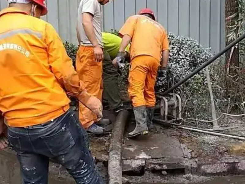 上海松江区佘山专业化粪池清理专车抽粪吸粪高压清洗管道